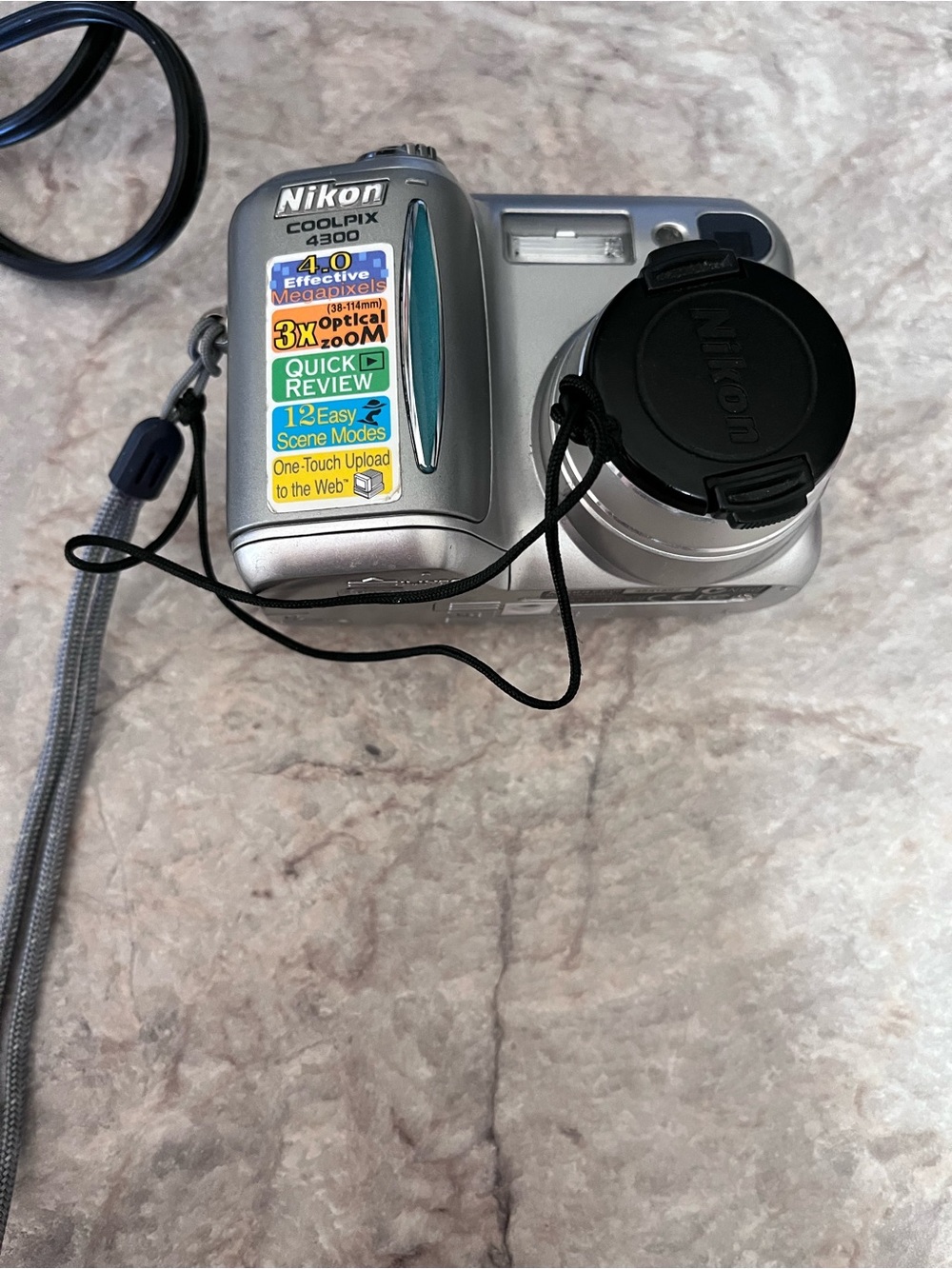 Nikon COOLPIX 4300 Silver Point-and-Shoot Camera